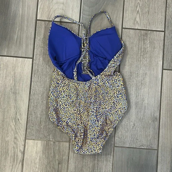 NWOT Seafolly Women's Ring Front Maillot One Piece Swimsuit - Picture 4 of 7